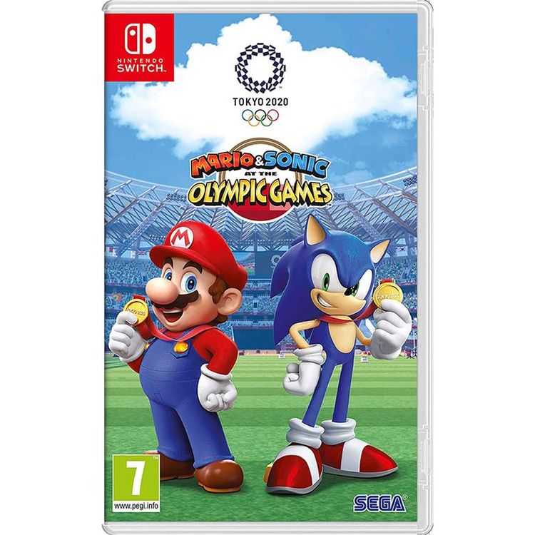 Tootefoto - SEGA Mario & Sonic at the Olympic Games Tokyo 2020 Standard Saksa keel, Hollandi, Inglise keel, Hispaania, Prantsuse keel, Itaalia, Portugali, Vene keel Nintendo Switch