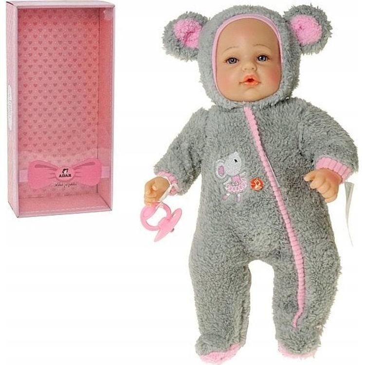 Tootefoto - Adar Lalka bobas w kombinezonie 40cm z d wi kiem box Adar