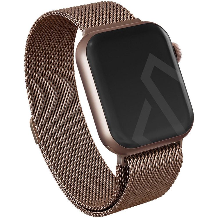 Tootefoto - BURGA Metal Mesh Band - k ev ru Apple Watchile 42/44 mm (roosa kuld)