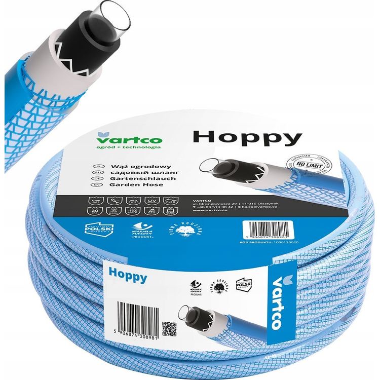 Tootefoto - Vartco Aiavoolik 3/4" 20m 6-kihiline HOPPY TFS Vartco HOPPY TFS 1006340020