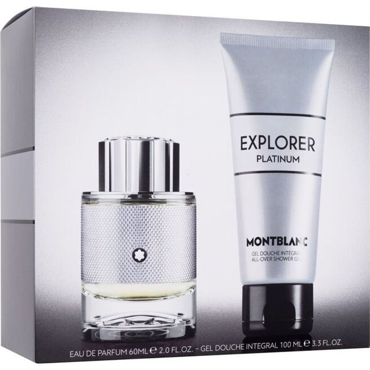 Tootefoto - SET MONT BLANC Explorer Platinum EDP sprei 60ml + DU IGEEL 100ml