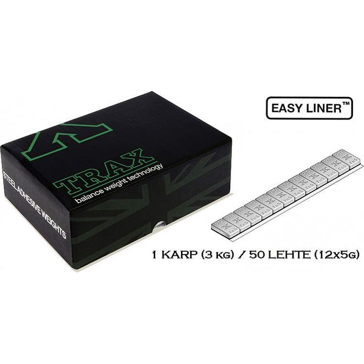 Tootefoto - Liimitav Tasakaal 3.8Mm. Karp 50X60G (12X5G) Fe. Hall Pulberv. (Trax Standard)