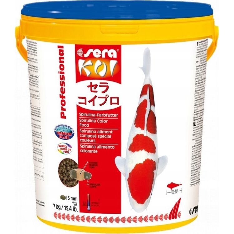 Tootefoto - Sera Koi Professional Spirulina Color Food 7 kg - professional food