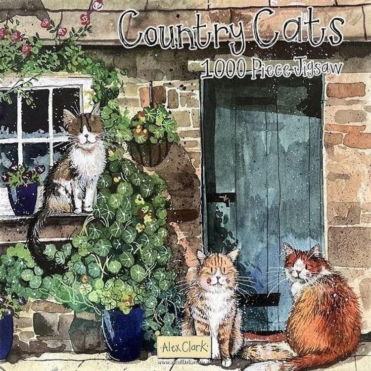 Tootefoto - Jigsaw Puzzle 1000 J09 Cats in the Countryside