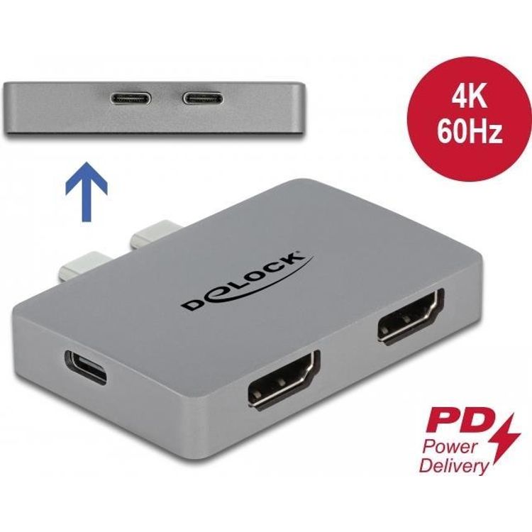 Tootefoto - DeLOCK 64123 jaotur USB 3.2 Gen 1 (3.1 Gen 1) Type-C Hall