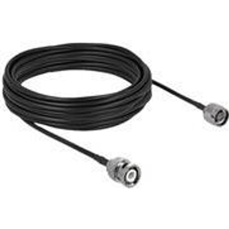 Tootefoto - DeLOCK 90425 koaksiaalkaabel LMR195 10 m Must, Hall