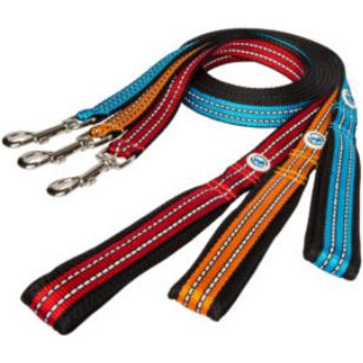Tootefoto - All For Dogs Orange leash for dogs 1.5cm
