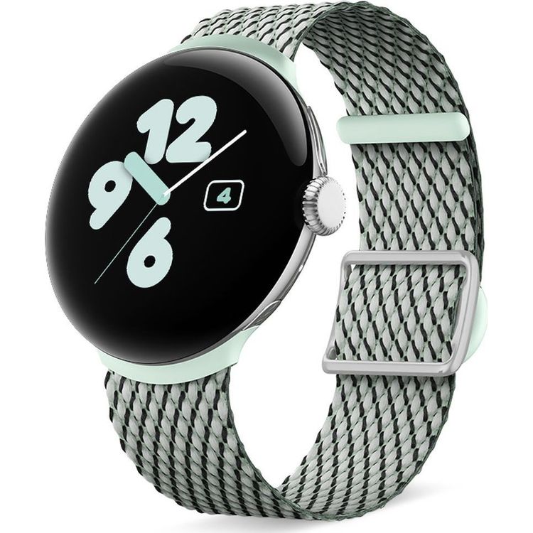 Tootefoto - Google - Armband f r Smartwatch - 137 - 203 mm - Salbeifarbe - f r Google Pixel Watch 2 (GA05039-WW)