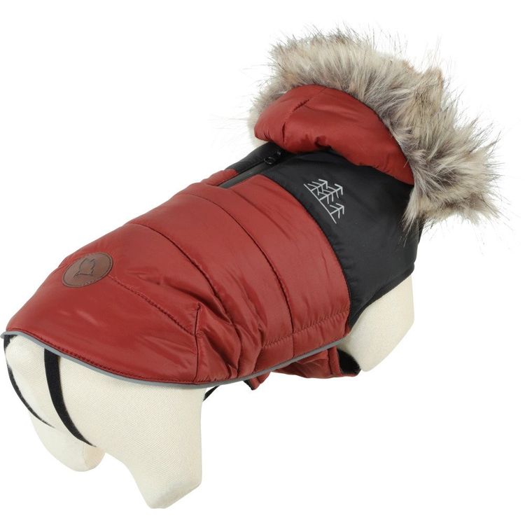 Tootefoto - ZOLUX Kurtka puchowa dla psa NEW MOUNTAIN R.30 ceglasta