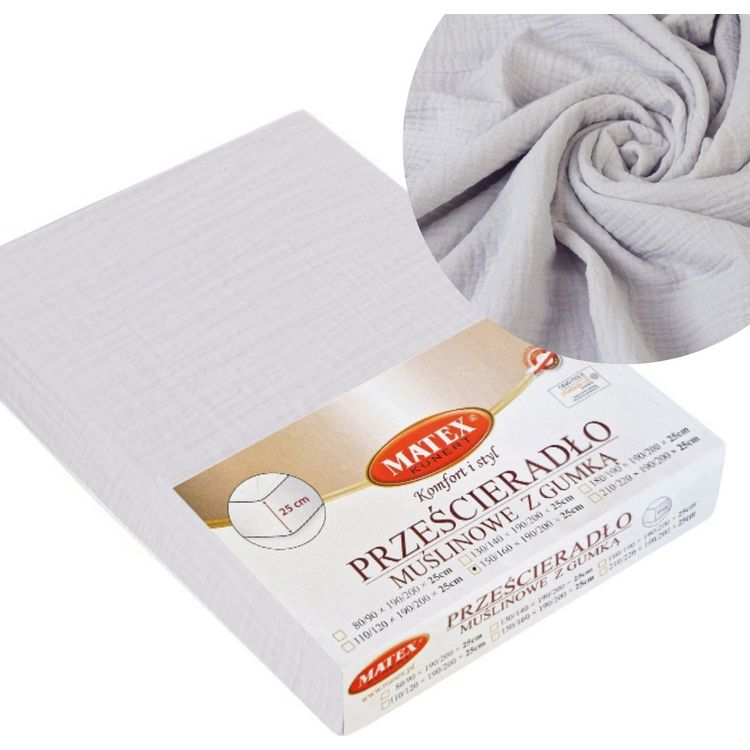 Tootefoto - Matex Shet 90 x 200 koos kustutusraviga Matex Muslin 42