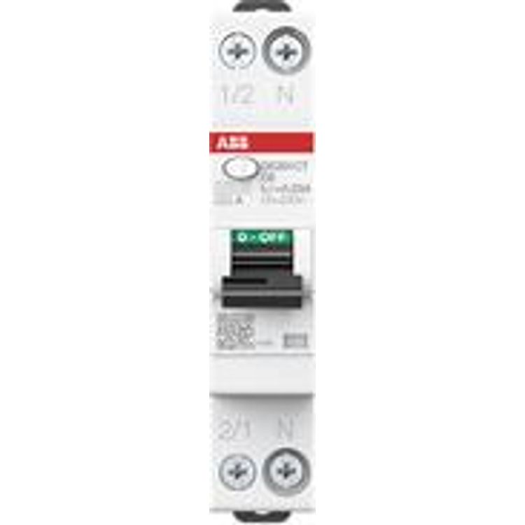 Tootefoto - ABB FI/LS-Schalter 1 DSX301CA-B13/0,03TE 6kA 1P+N Typ A B13 2CSR255165R1135 (2CSR255165R1135)