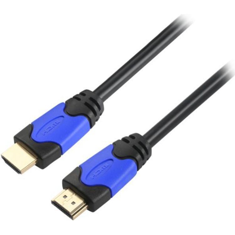 Tootefoto - EFB Elektronik K5431PRSW.1 HDMI-kaabel 1 m HDMI t p A (Standard) Must