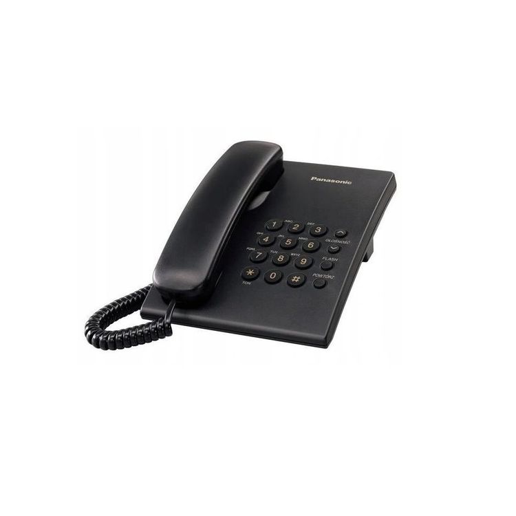 Tootefoto - Panasonic KX-TS500PDB telephone Analog telephone Black