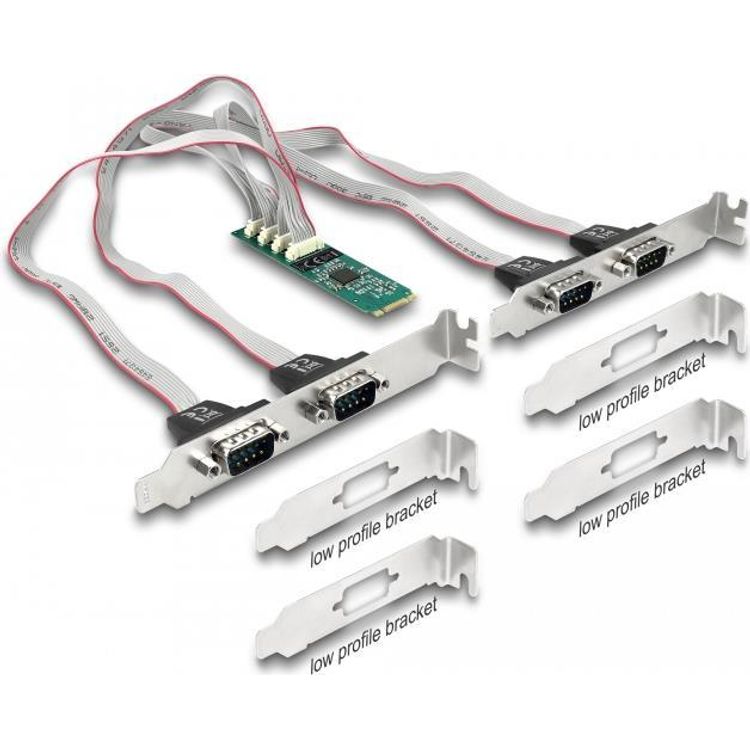 Tootefoto - DeLOCK 95269 liidesekaart/adapter Sisemine M.2, RS-232