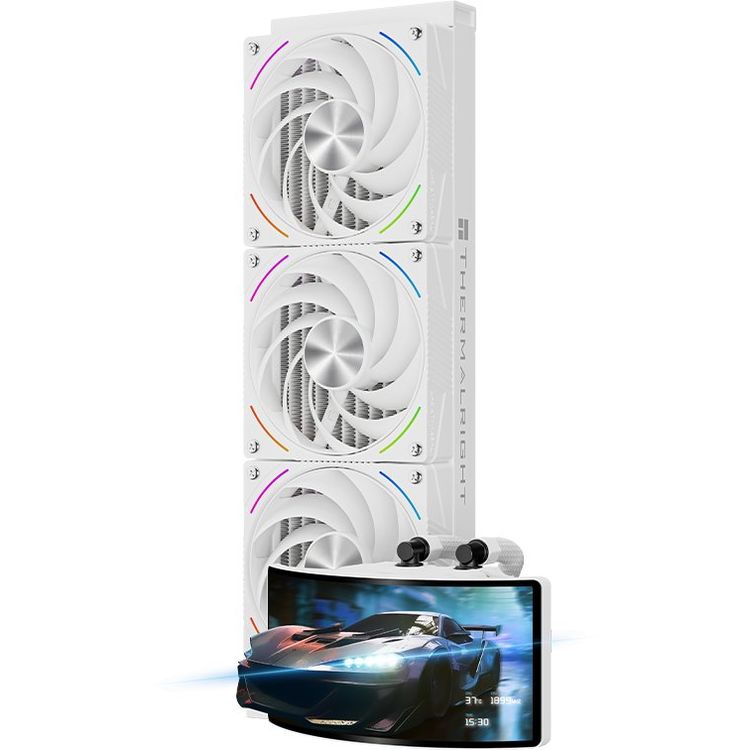 Tootefoto - Thermalright Rainbow Vision 360 Turbo ARGB White vesijahutus