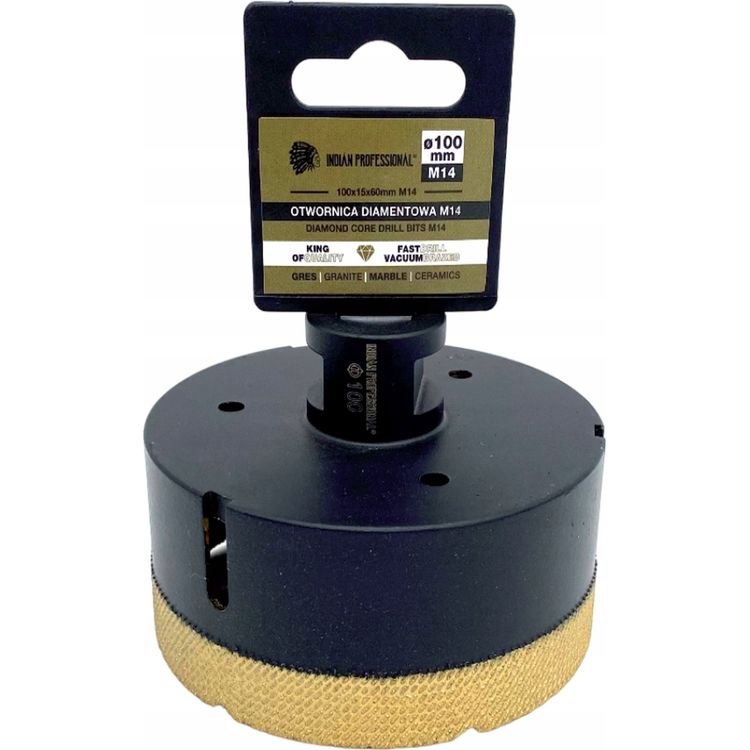 Tootefoto - DIAMOND BIT M14 100mm DRY DRILLING /INDIAN PROFESSIONAL