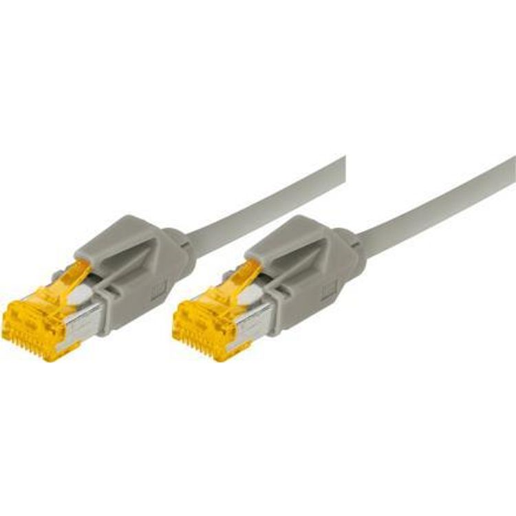 Tootefoto - Tecline 1.0m Cat.6A RJ-45 v rgukaabel Hall 1 m Cat6a S/FTP (S-STP)