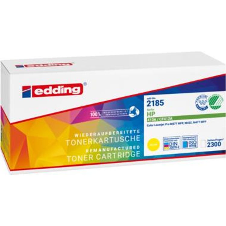 Tootefoto - edding Toner 18-2185 wie HP CF412A gelb (18-2185)