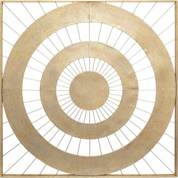 Tootefoto - Atmosf r Metallist seinakaunistus LOUISE, 90 x 90 cm