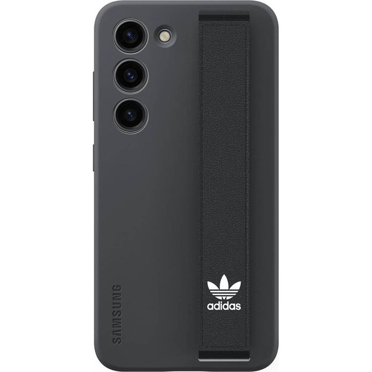 Tootefoto - Samsung Adidase originaalrihm k epideme jaoks Galaxy S23/S23+/S23 Ultra jaoks (GP-TOS911TLBBW)