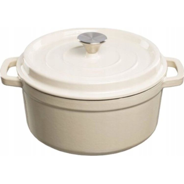 Tootefoto - CASSEROLE POT GRAND FEU 3.5L WHITE