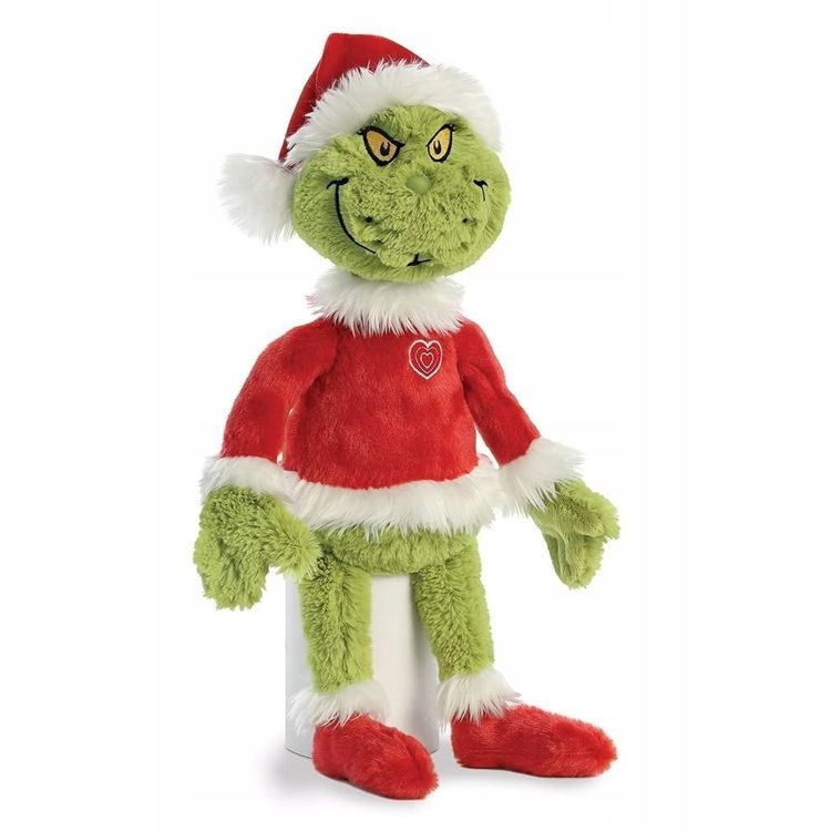 Tootefoto - Grinch - Pluszowa maskotka / przytulanka Grinch w stroju wi tego Miko aja 43 cm Eco-Friendly
