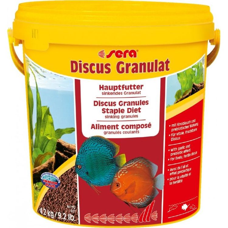 Tootefoto - Sera Discus Graanulid Nature 4,2 kg/10L, graanulid - toit tsichlididele