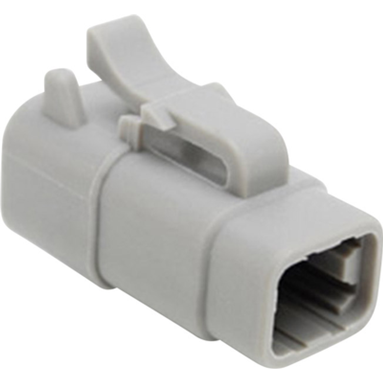 Tootefoto - Amphenol Atm06 4S Bullet Connector Socket, Straight Total Number Of Pins: 4 Series (Round Connectors): Atm 1 Pc(S)