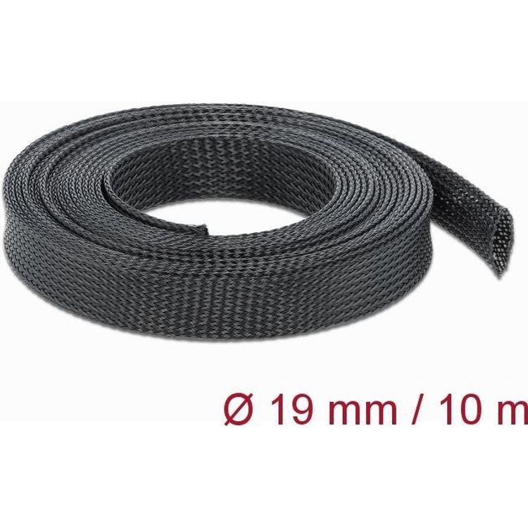 Tootefoto - DeLOCK 18903 kaabliisolatsioon Kaablisoomus Must 1 tk