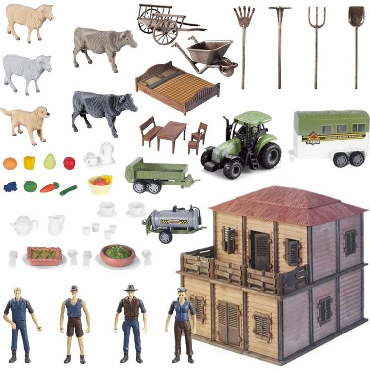 Tootefoto - Talukasvatajad on ette n htud perenaise p llumeeste majaloomade traktorifarmiga