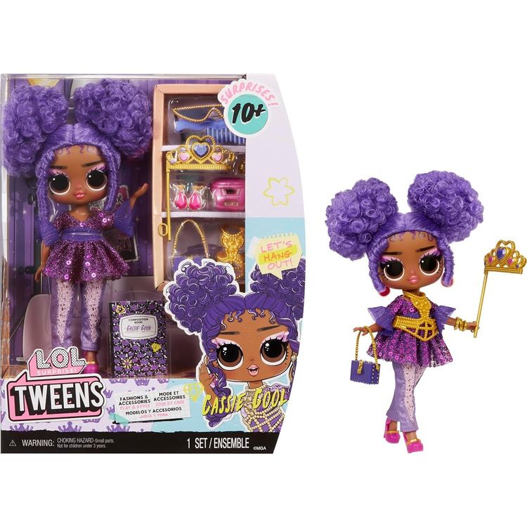 Tootefoto - MGA L.O.L. llatus! Tweens Core Doll Cassie Cool (591672)