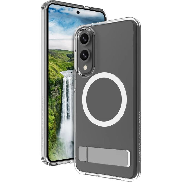 Tootefoto - Dbramante1928 Island Ultra - Hinterre r vimine karusnahk Mobiltelefon - Stander - D3o - Klar - karusnahk Samsung Galaxy S25 Edge