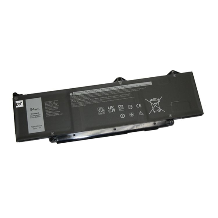 Tootefoto - BTI - Laptop-Batterie (gleichwertig mit: Dell 2X1V9, Dell 803W6, Dell DR02P) - Lithium-Ionen - 3 Zellen - 4740 mAh - 54 Wh (2X1V9-BTI)