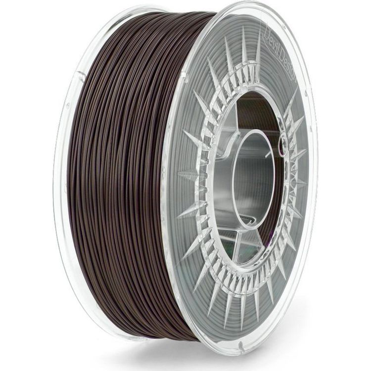 Tootefoto - Devil Design Filament Devil Design PLA 1,75mm 1kg - tumepruun}