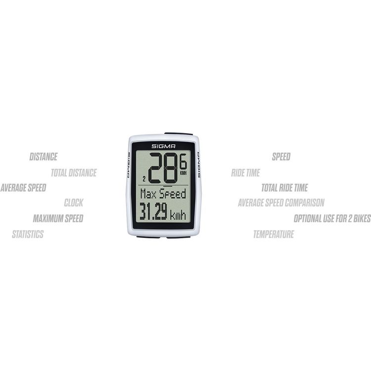 Tootefoto - Sigma BC 12.0 WR juhtmega jalgrattakompuuter