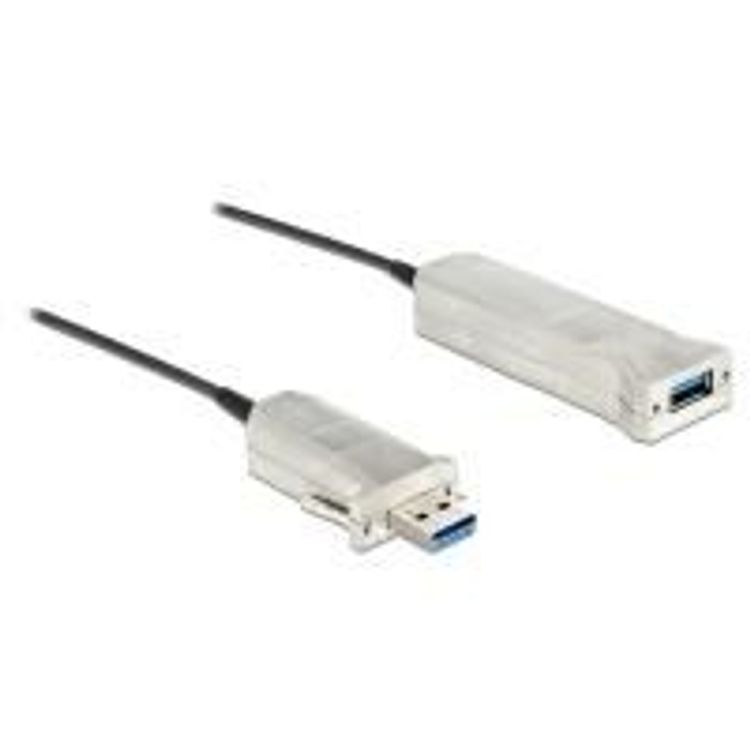 Tootefoto - DeLOCK 50m USB3.0-A + USB Micro-B/USB3.0-A USB-kaabel USB 3.2 Gen 1 (3.1 Gen 1) USB A USB A/Micro-USB B Must, H be