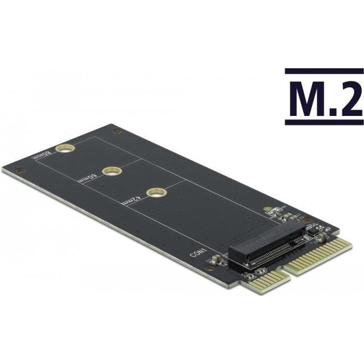 Tootefoto - DeLOCK SATA 22 pin male to M.2 Key B slot liidesekaart/adapter Sisemine