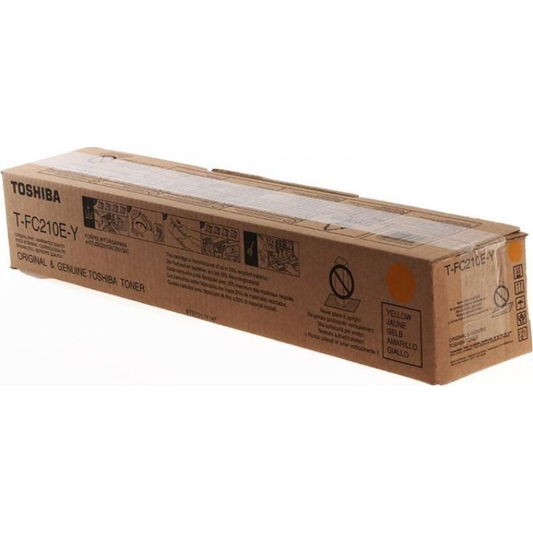 Tootefoto - Toshiba Toner T-FC210EY 6AJ00000168 Yellow