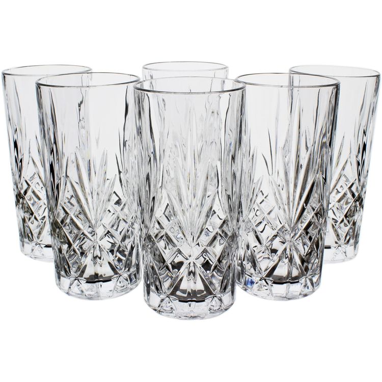 Tootefoto - Crystal glasses RCR MELODIA HB TUMBLER, tall, 360 ml, 6 pcs.