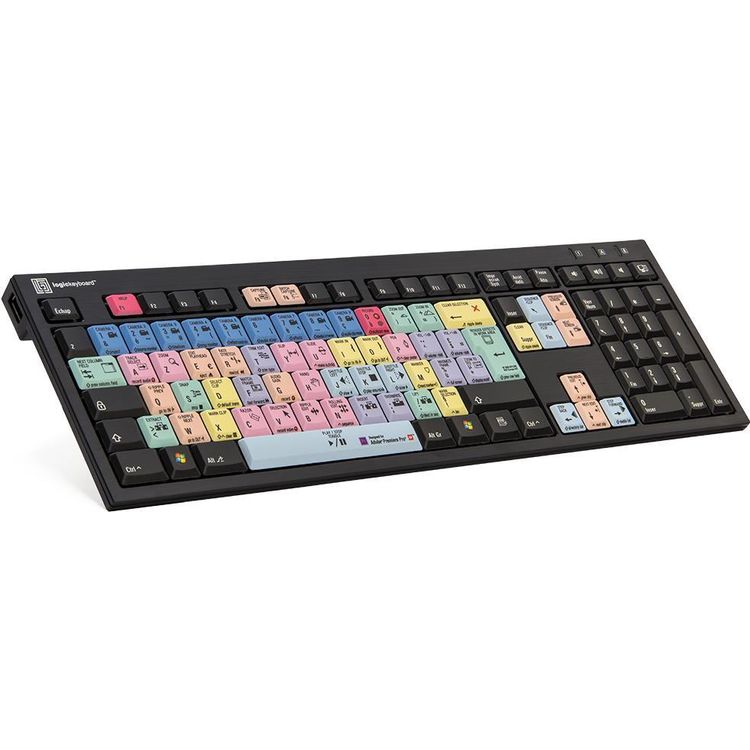 Tootefoto - Logickeyboard LKB-PPROCC-BJPU-FR klaviatuur USB AZERTY Prantsuse Must