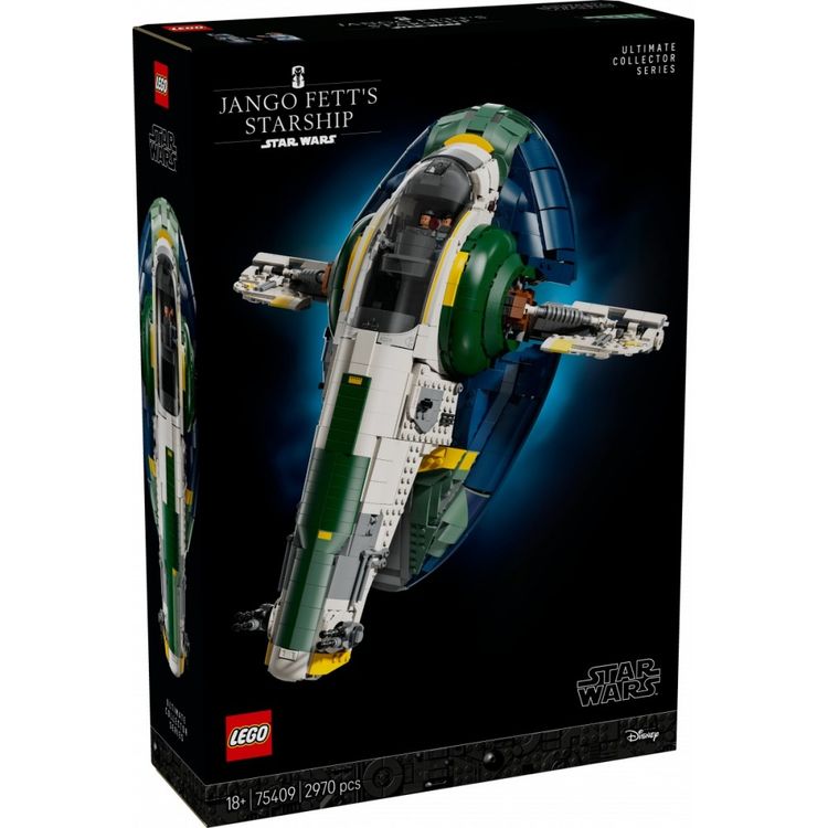 Tootefoto - Bricks Star Wars 75409 Jango Fetts Firespray-Class Starship