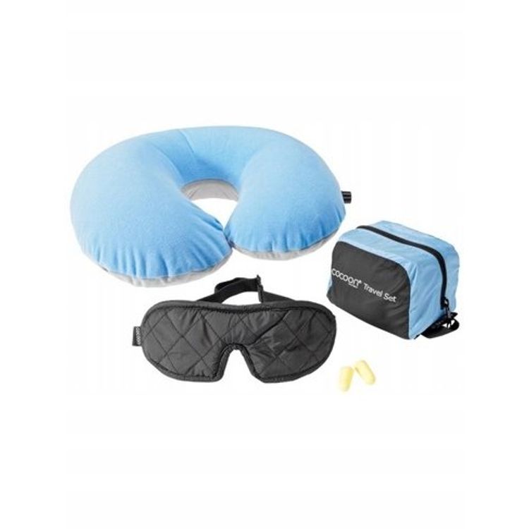 Tootefoto - Zestaw podr ny Cocoon Travel Set (3 pieces), light blue/black