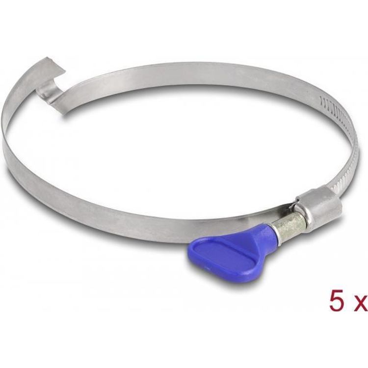 Tootefoto - DeLOCK 19621 voolikuklamber Roostevaba teras Toruklemm