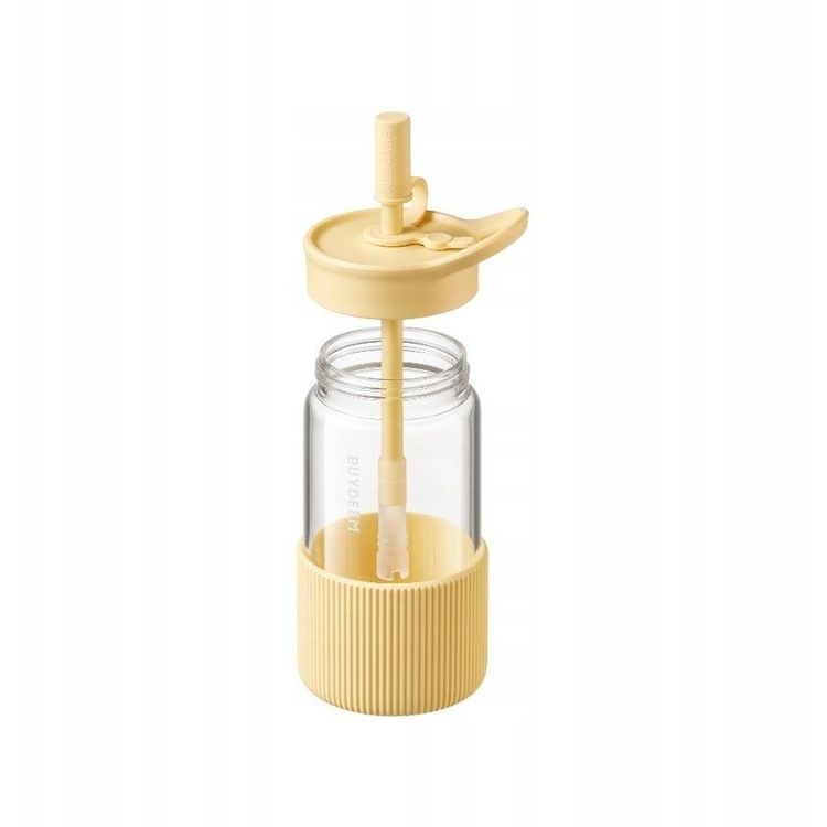 Tootefoto - Mellow Yellow BUYDEEM kaasaskantav klaask rrepudel 550 ml, mudel DG425, v rvus Mellow Yellow