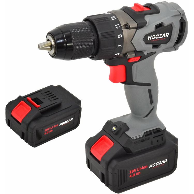 Tootefoto - Hoozari kruvikeeraja 18v 2x4.0ah 60nm CD60BL-M2