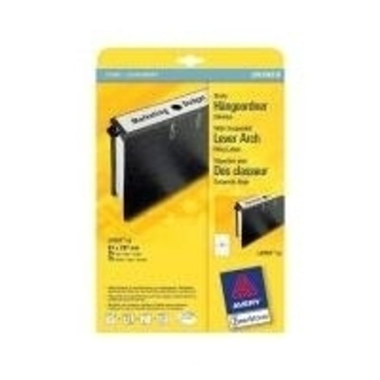 Tootefoto - Avery L4757-25 printerim rgis Valge Iseliimuv printerisilt