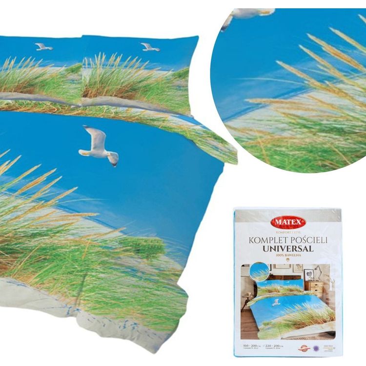 Tootefoto - Multitex voodipesu 220 x 200 puuvilla universaalne matex 08