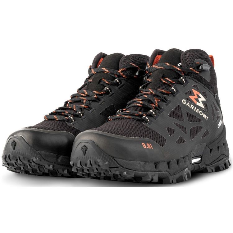 Tootefoto - Women's hiking shoes Garmont 9.81 N Air G 2.0 Mid GTX - black/red