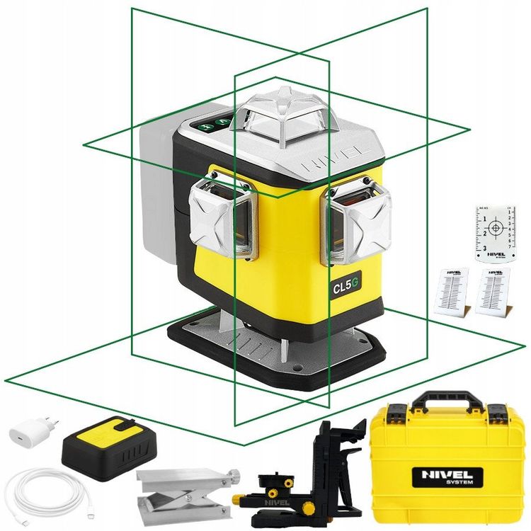 Tootefoto - NIVEL SYSTEM CROSS LASER CL5G green beam