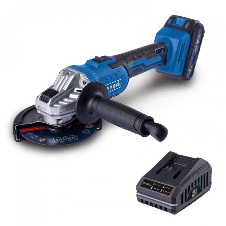 Tootefoto - Akunurklihvija C-AG125-X Set L, Scheppach